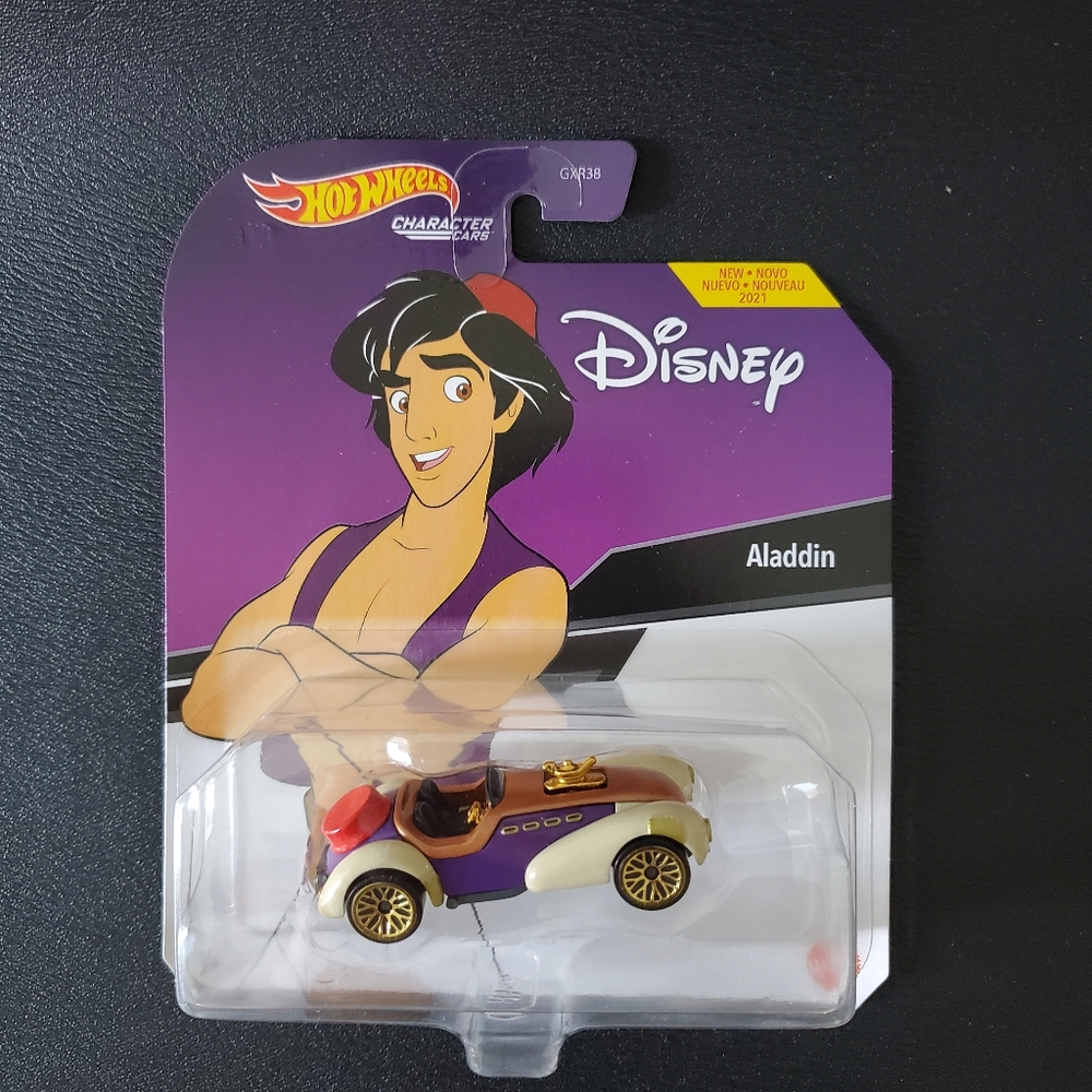 Hot Wheels disney character cars Aladdin